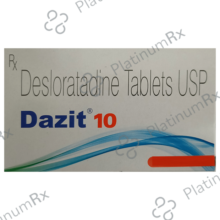 Dazit 10mg Tablet 15s