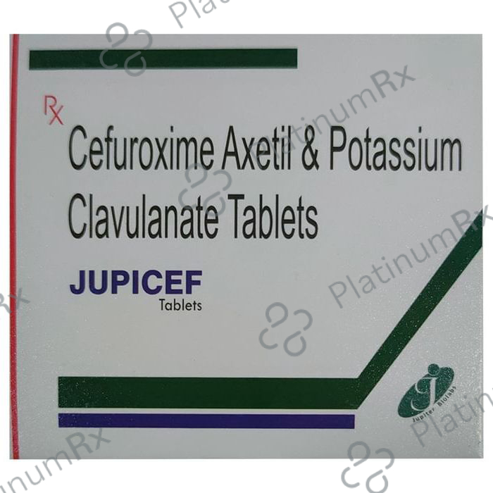 Jupicef 500mg/125mg Tablet