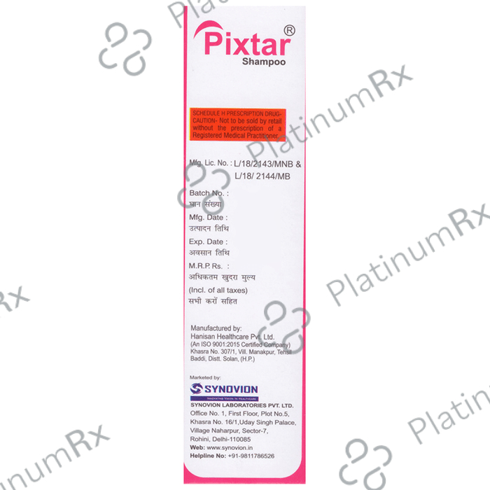 Pixtar Shampoo