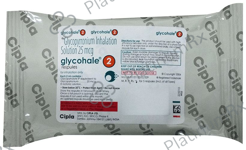 Glycohale 25mcg 2ml Respule 5s