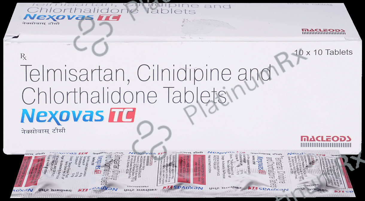 Nexovas TC 40/10/12.5mg Tablet 10s