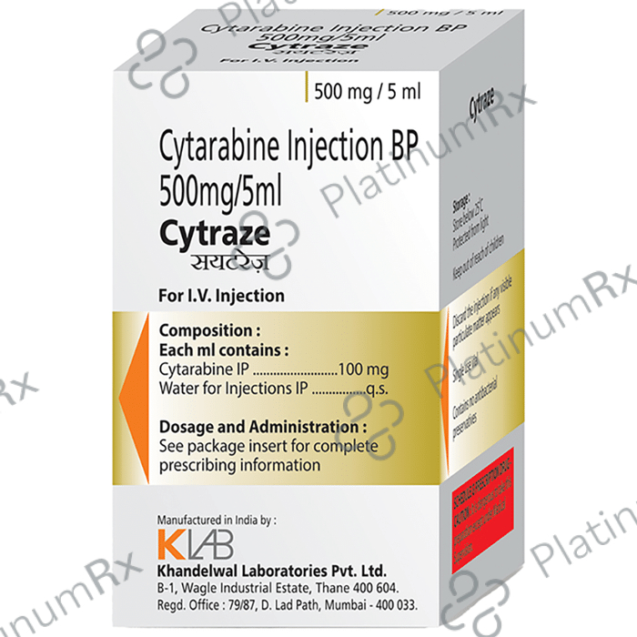 Cytraze 500mg Injection