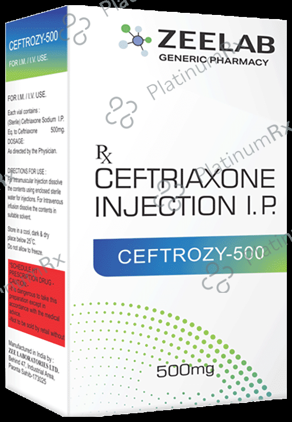 Ceftrozy 500 Injection