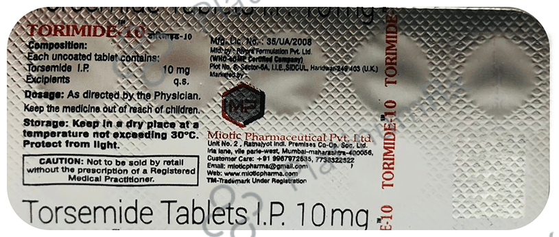 Torimide 10 Tablet
