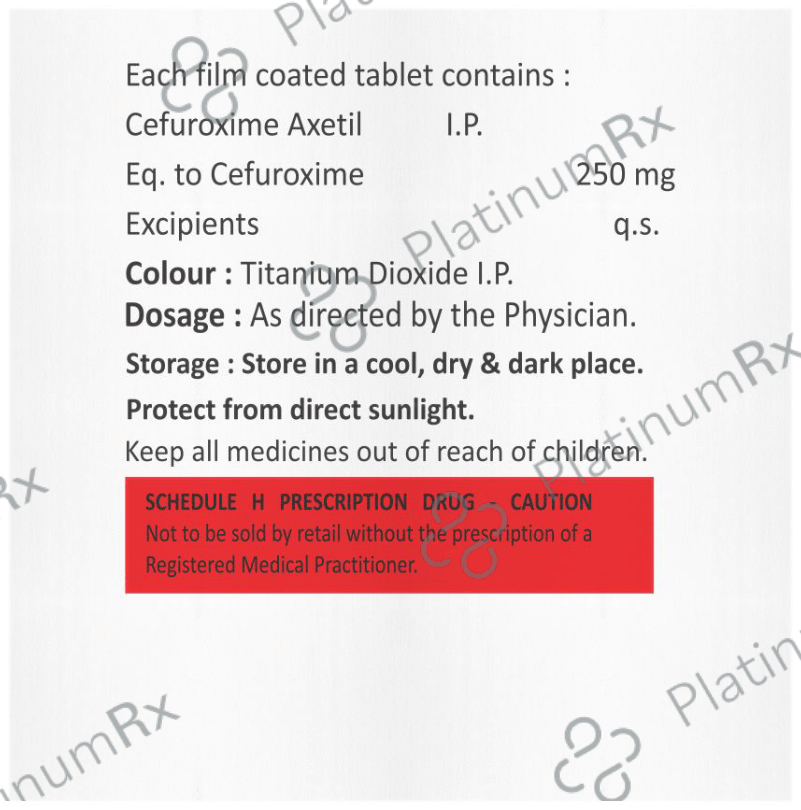 Cefurovil 250 Tablet