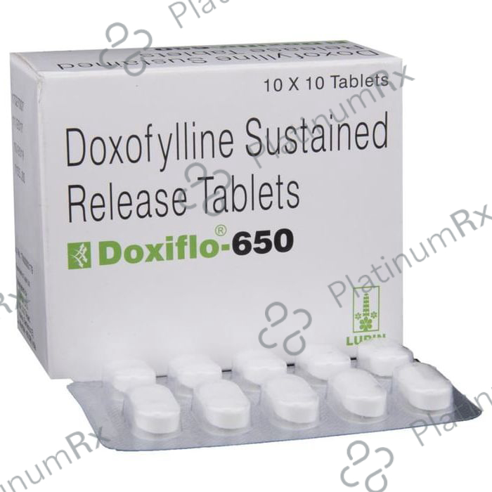 Doxiflo 650mg Tablet SR 10s