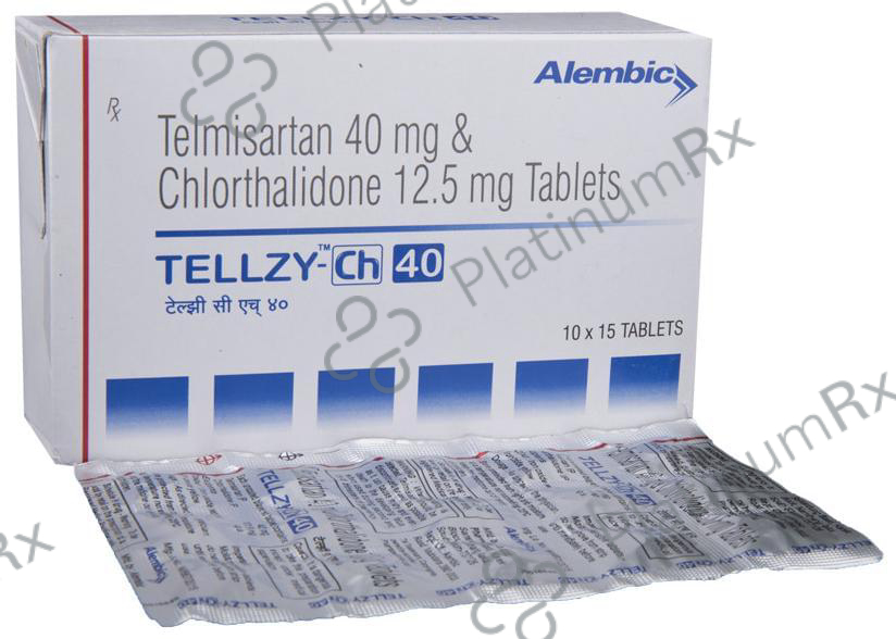 Tellzy CH 40 12.5/40mg Tablet 15s