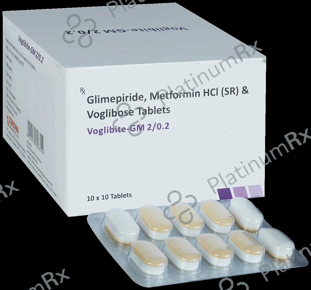 Voglibite GM 2 2/500/0.2mg Tablet SR 10s