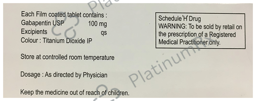 Pentanerv 100mg Tablet 10s