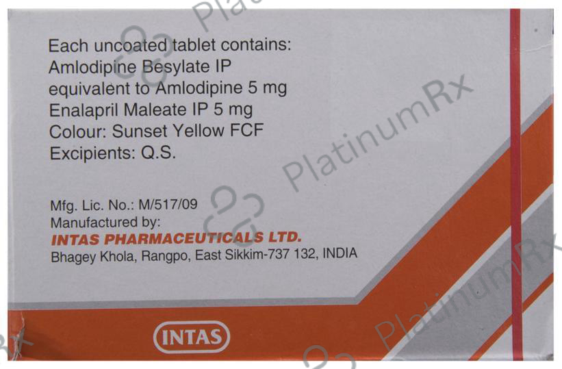 Amtas E 5/5mg Tablet 15s