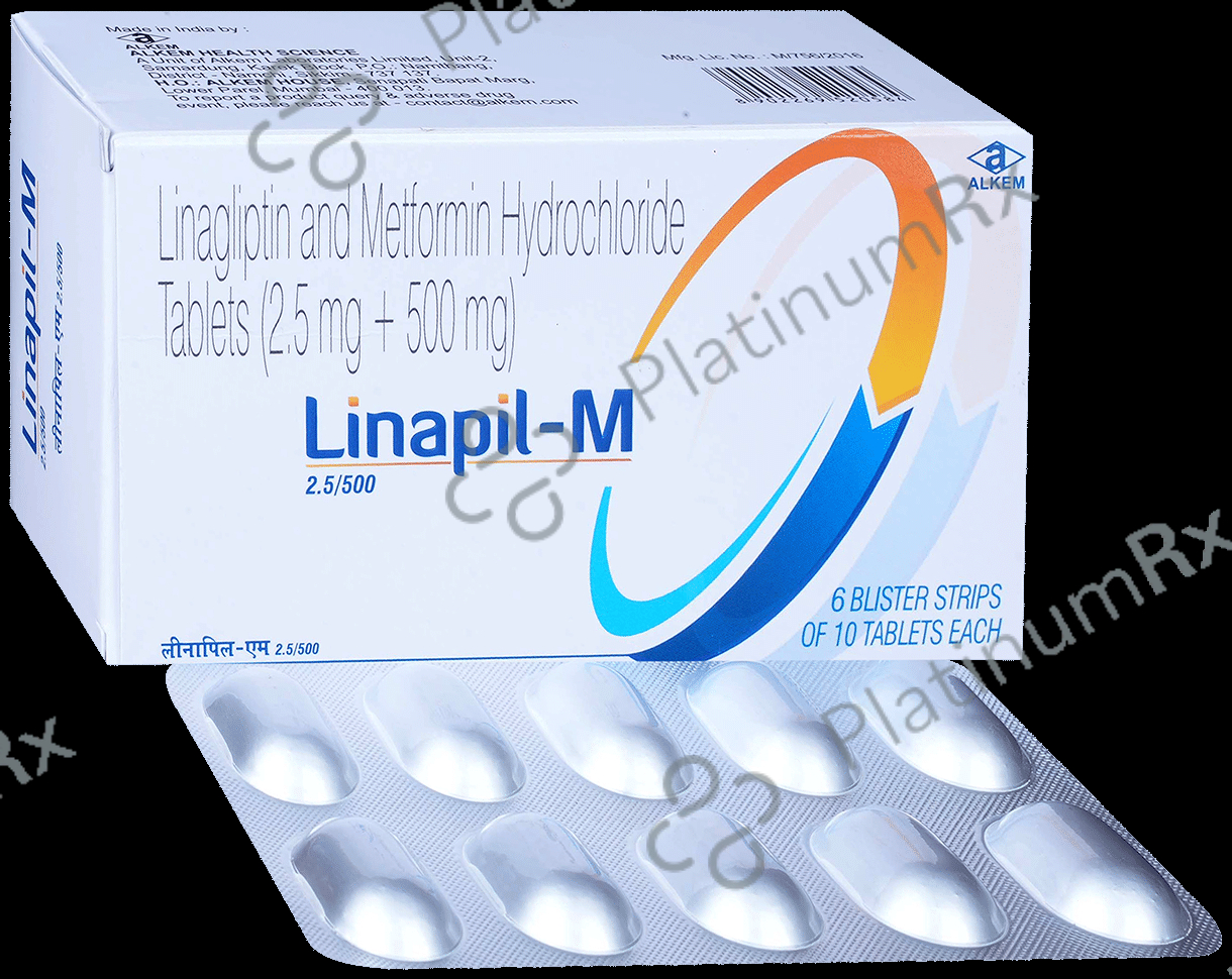 Linapil-M 2.5/500 Tablet