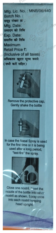 Spiroflut A 140/27.5mcg Nasal Spray 7ml