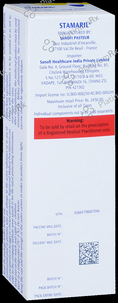 Stamaril Vaccine