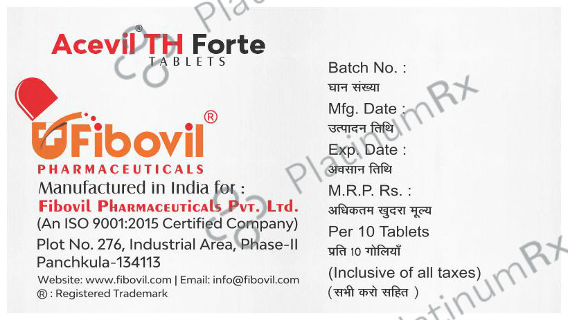 Acevil TH Forte Tablet