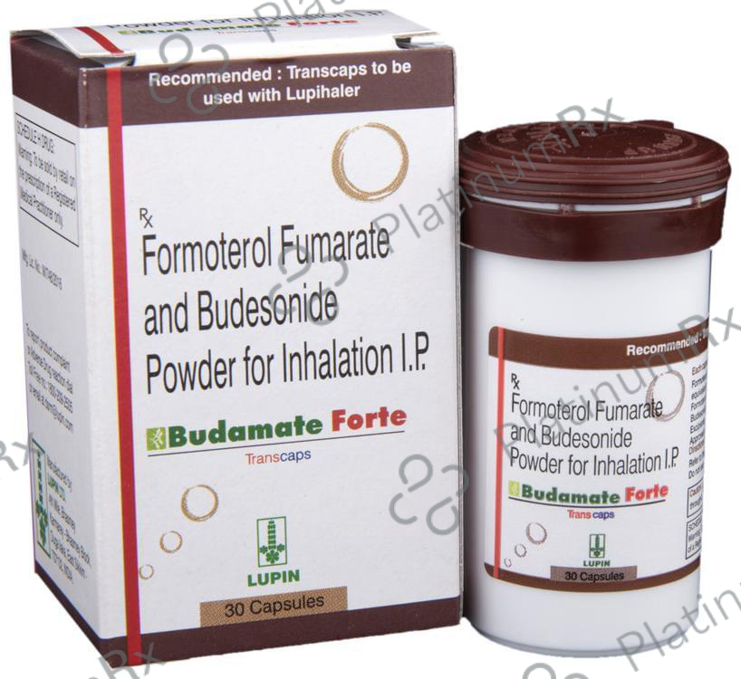 Budamate Forte 400/12mcg Transcaps 30s