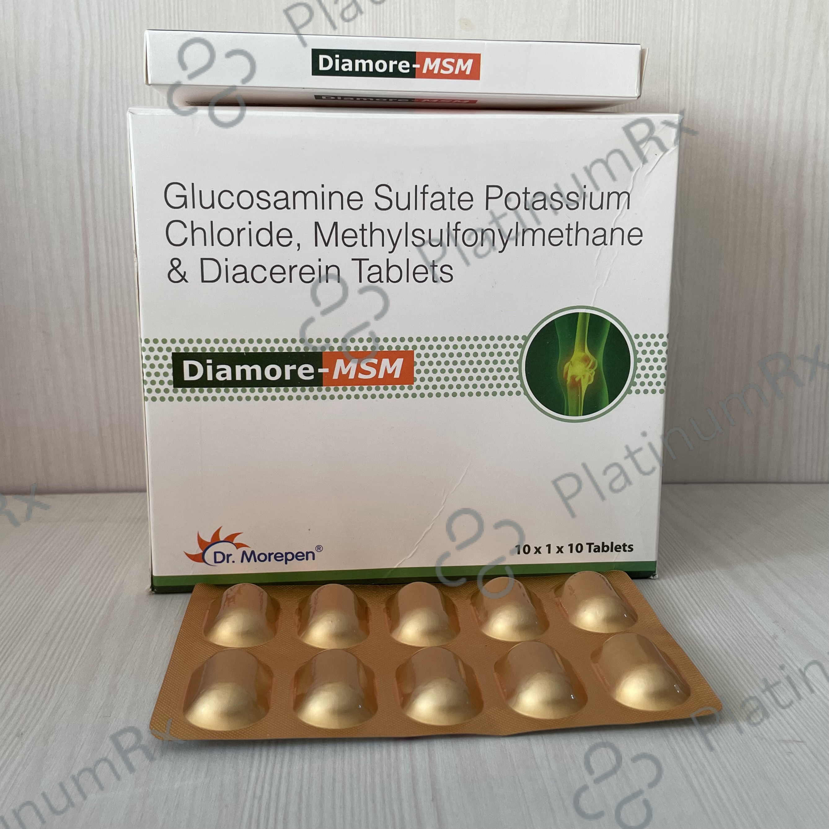 Diamore Msm 50/750/250mg Tablet 10s