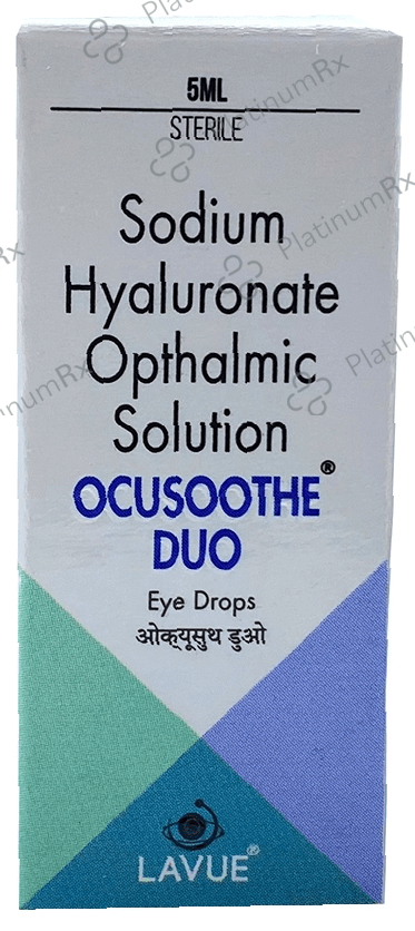 Ocusoothe Duo Eye Drop 5 Ophthalmic Solution