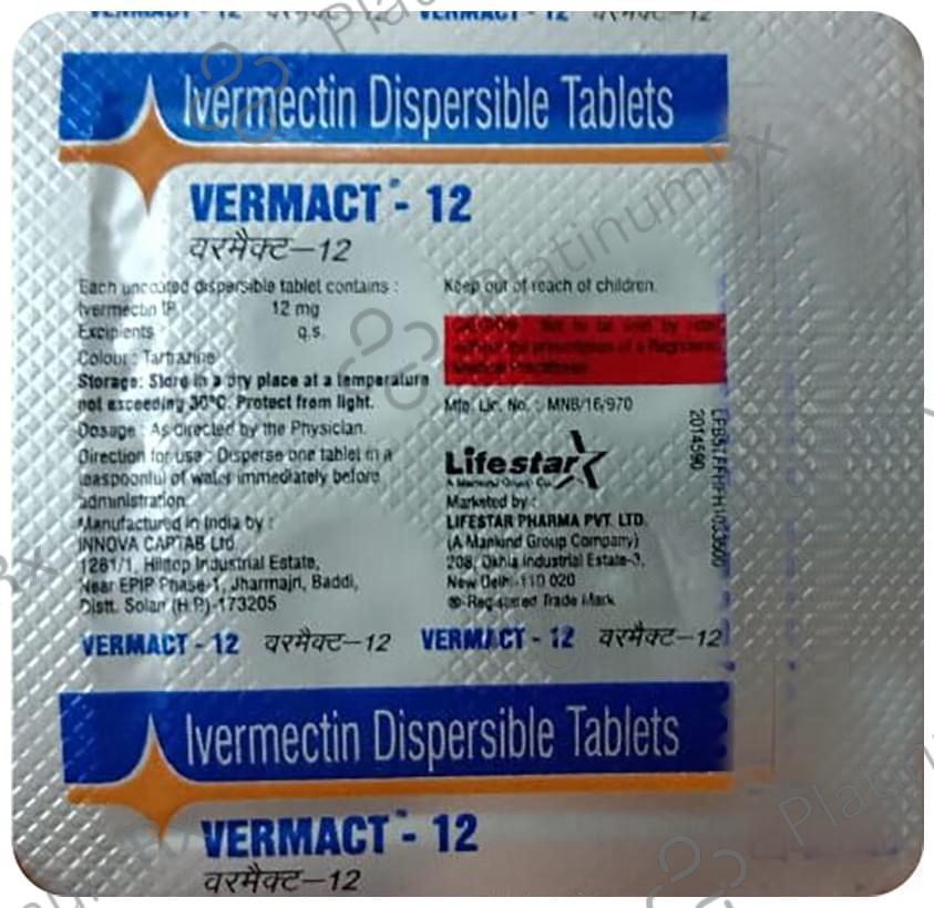 Vermact 12 Tablet DT 4 Tablet DT