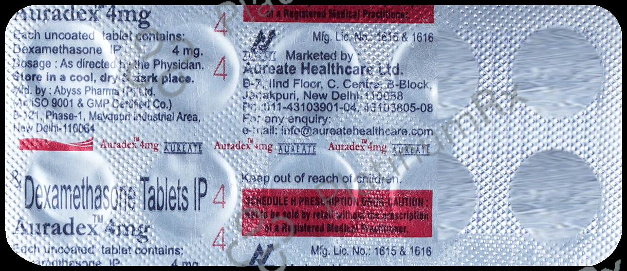 Auradex 4mg Tablet