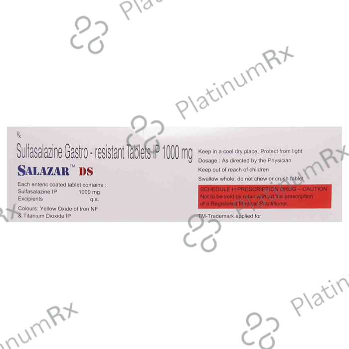 Salazar DS 1000mg Tablet 10s
