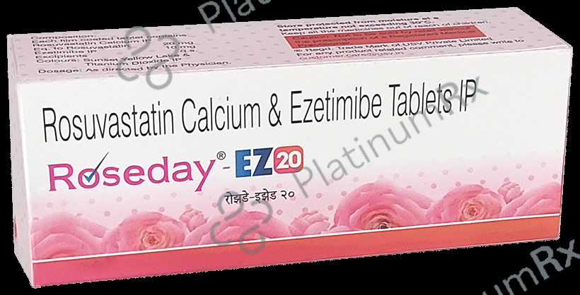 Roseday EZ 10/20mg Tablet 10s