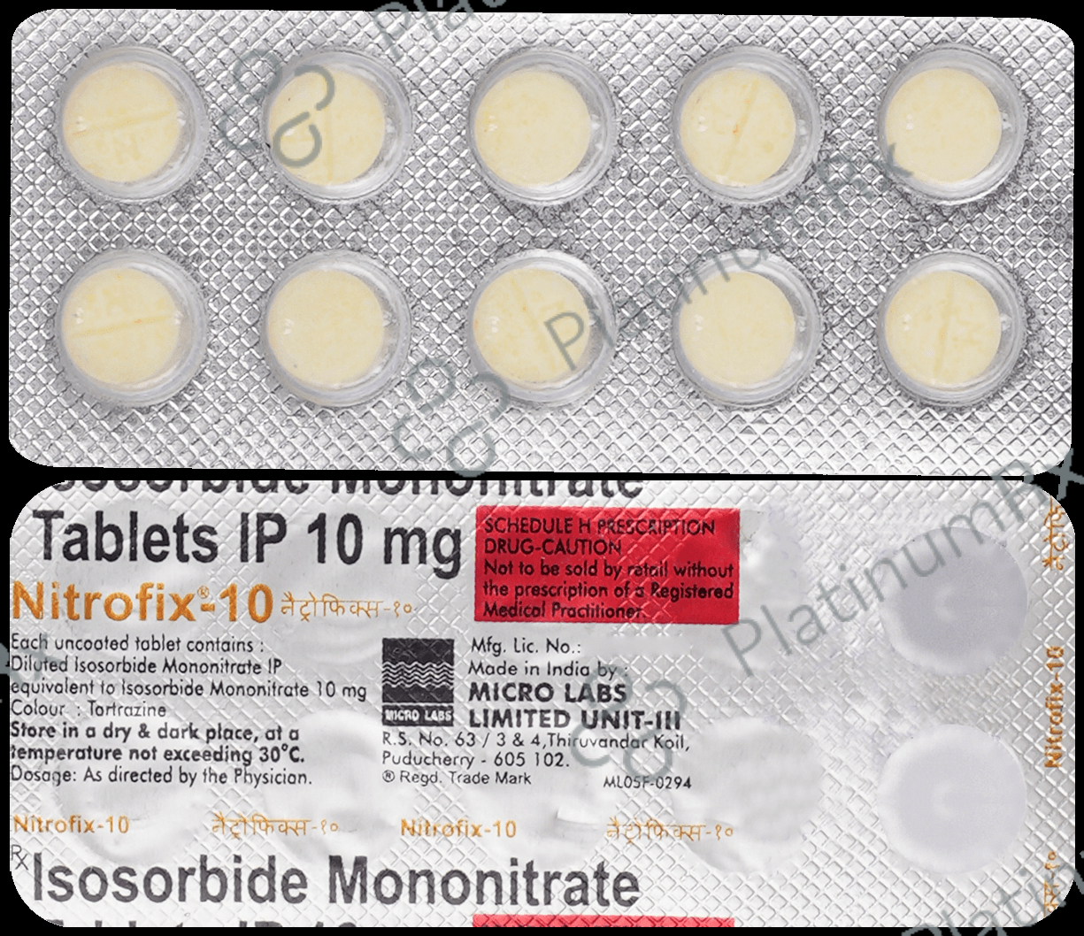Nitrofix 10 Tablet
