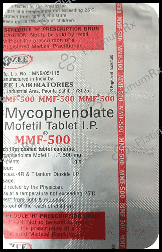Mmf 500mg Tablet 10s