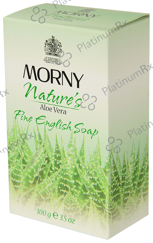 Morny Nature's Aloe Vera Fine English Soap 100gm