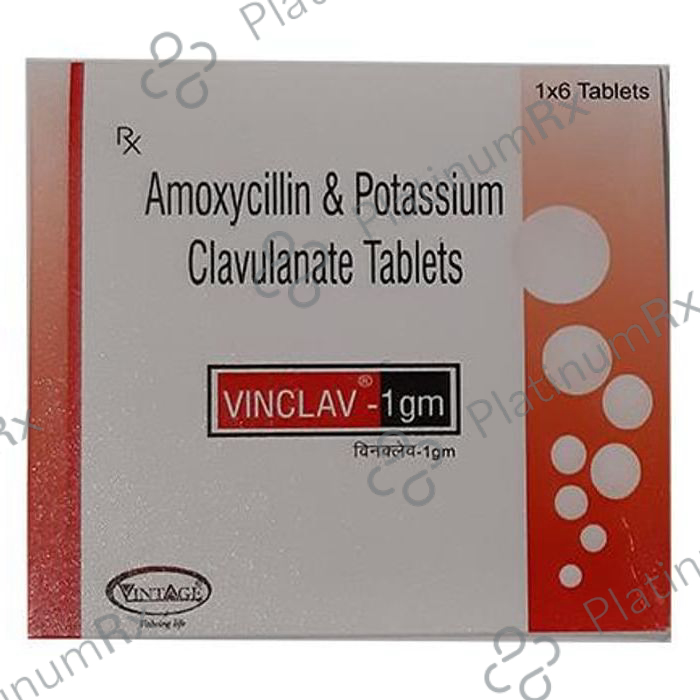 Vinclav 1gm Tablet