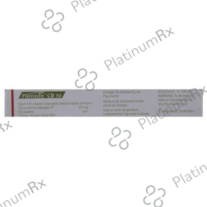 Fluvoxin CR 50mg Tablet ER 10s