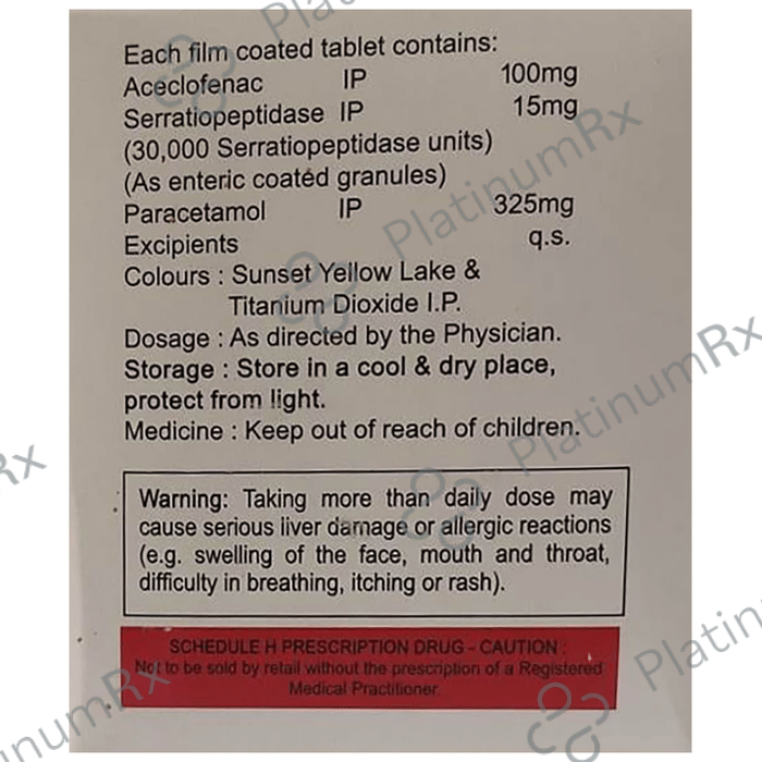 Lycefenac Tablet