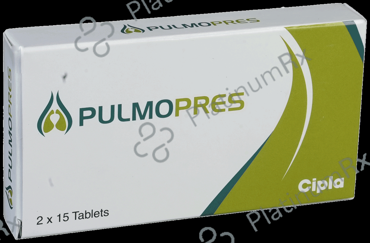 Pulmopres 20mg Tablet 15s