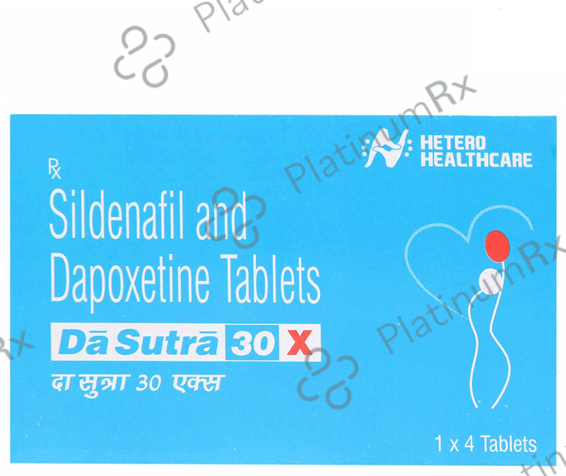 DA Sutra 50/30mg Tablet 4s