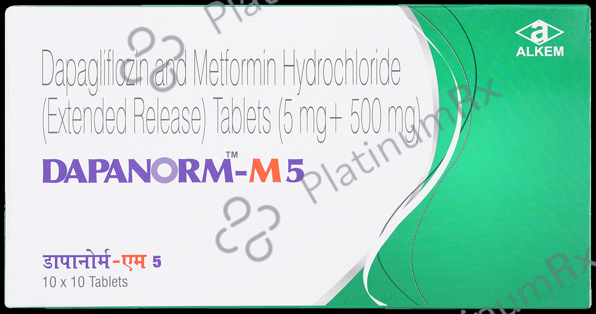 Dapanorm M 5/500mg Tablet 10s