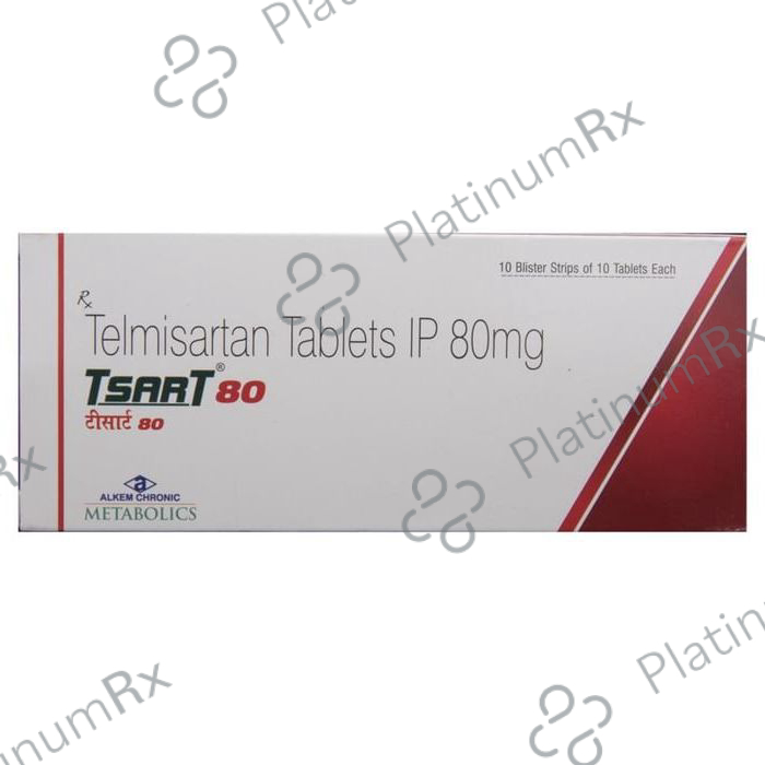 Tsart 80 Tablet 10 Tablet