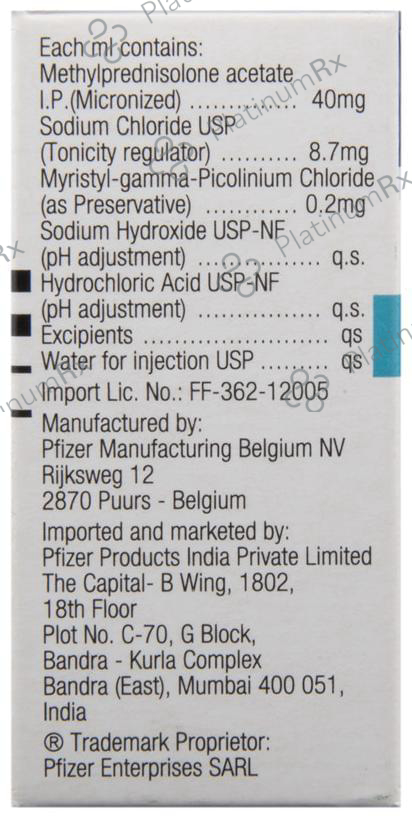 Depo-Medrol 40mg Injection 2 Suspension for Injection