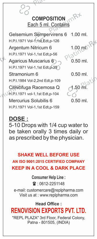 REPL Dr. Advice No.148 Tremor-En Drop