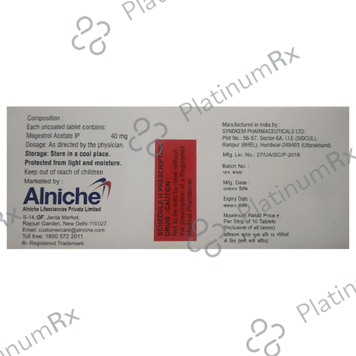 Megahenz 40mg Tablet 10s