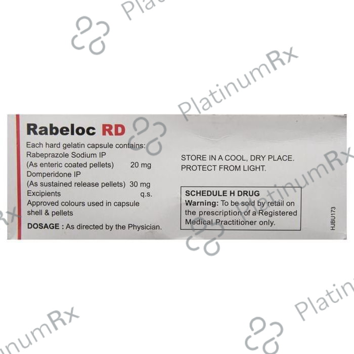 Rabeloc RD 30/20mg Capsule 10s