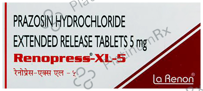 Renopress XL 5mg Tablet 10s