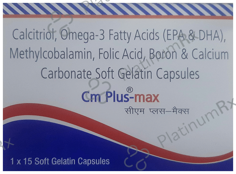 CM Plus-Max Soft Gelatin Capsule