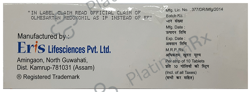 Olmin 20 LN 10/20mg Tablet 10s