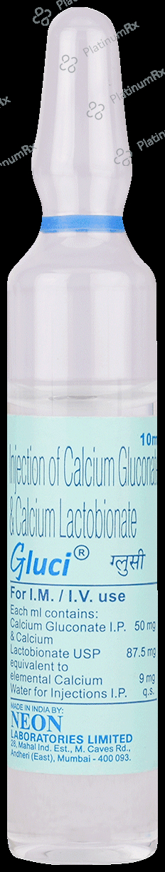 Gluci Injection 10 Injection