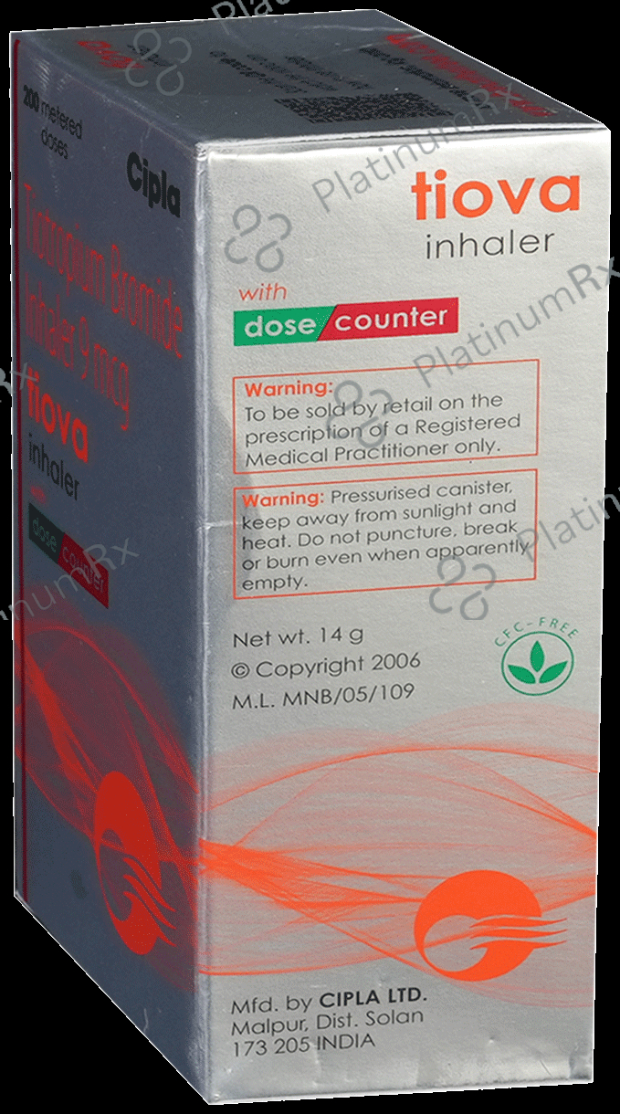 Tiova 9mcg Inhaler 200MDI 200MDI