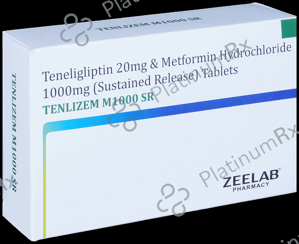 Tenlizem M 1000mg/20mg Tablet SR