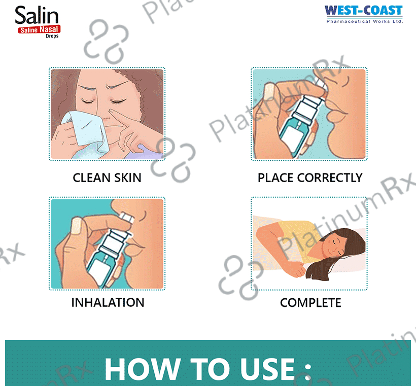 Salin Saline Nasal Drops