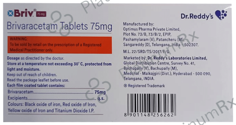 Briv Plus 75mg Tablet 10s