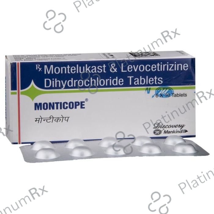 Monticope 5/10mg Tablet 10s