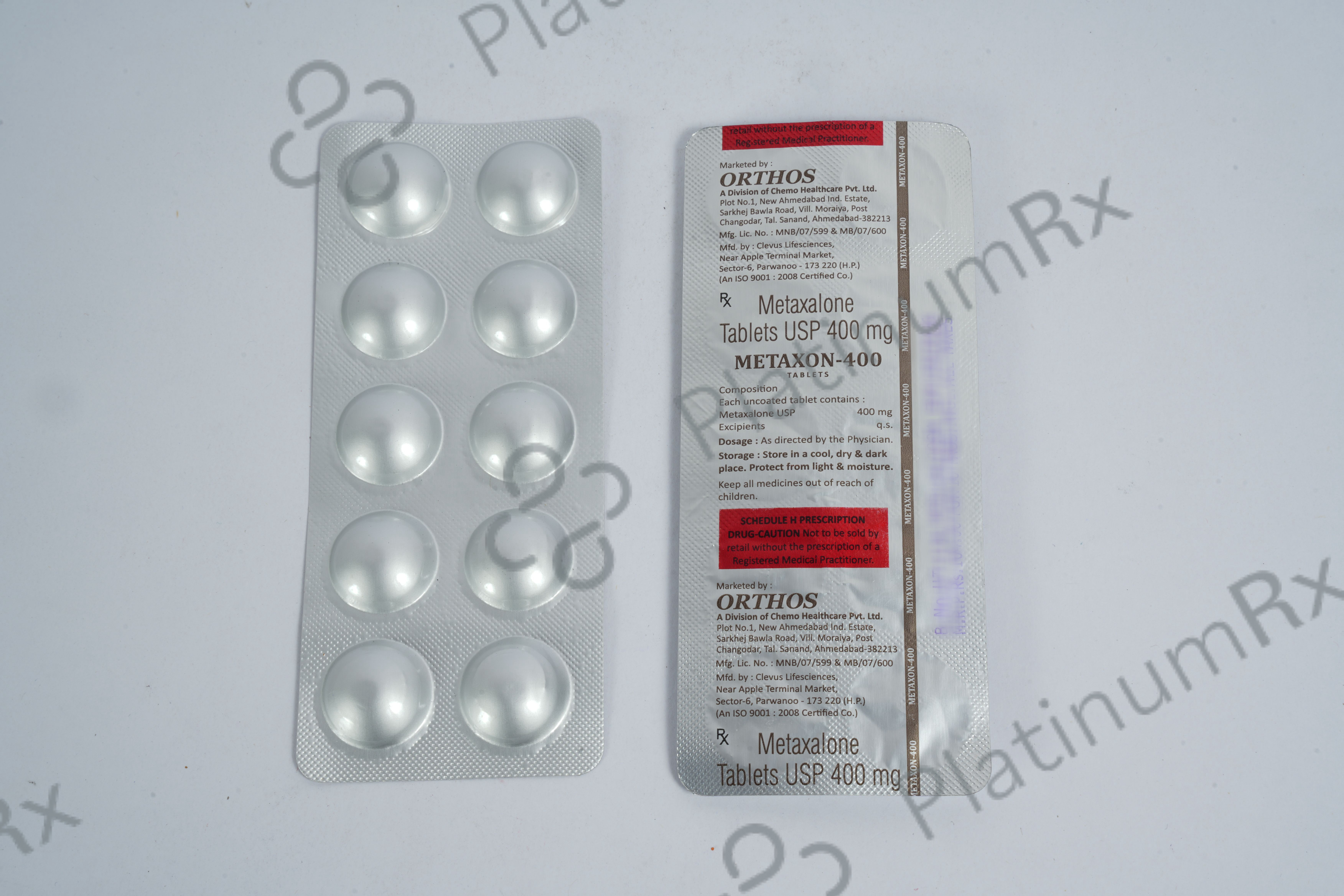 Metaxon 400mg Tablet 10s