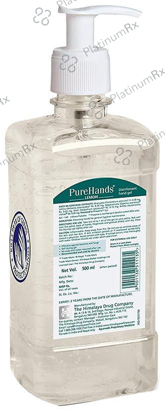 Himalaya Wellness Pure Hands Sanitizer Lemon